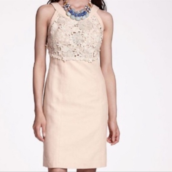 Dresses & Skirts - ANTHROPOLOGIE OLEANDER OPENWORK SHIFT DRESS